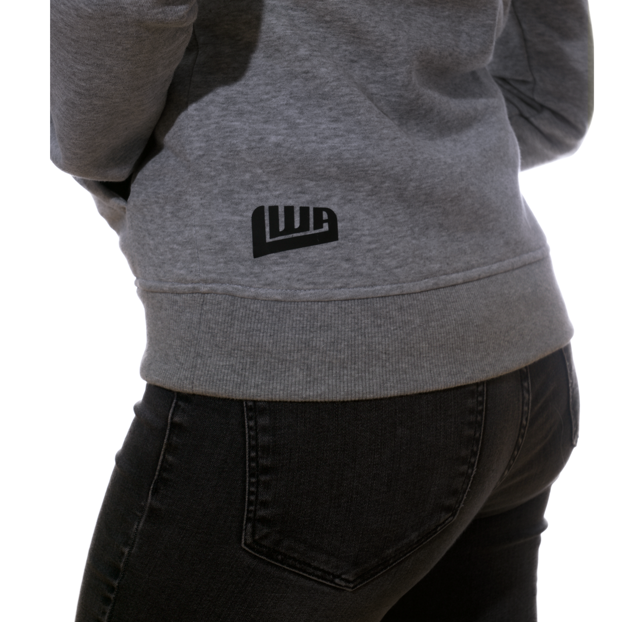 LWA Hoodie Girls wakeboarding grey