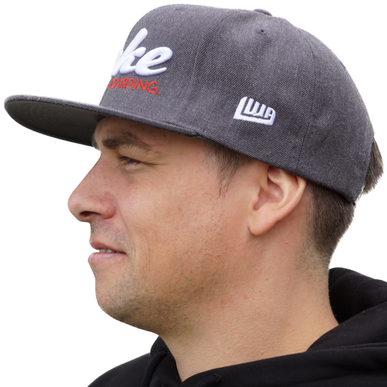 Yupoong FLEXFIT Classic Snapback Wakeboarding Grey/White