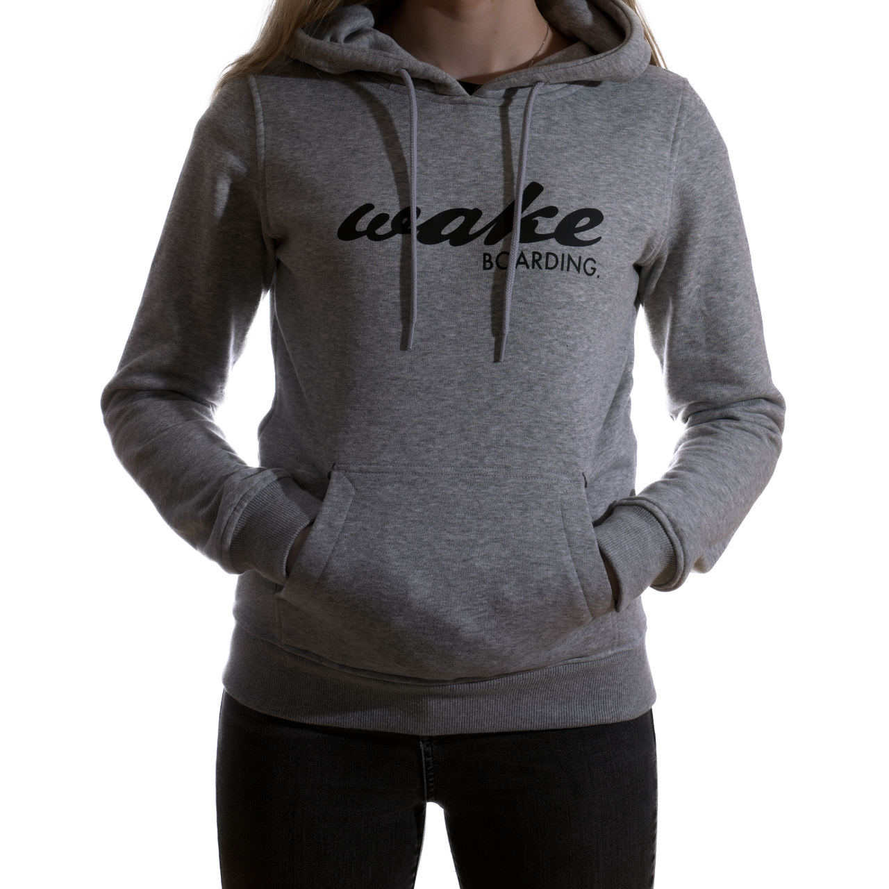 LWA Hoodie Girls wakeboarding grey