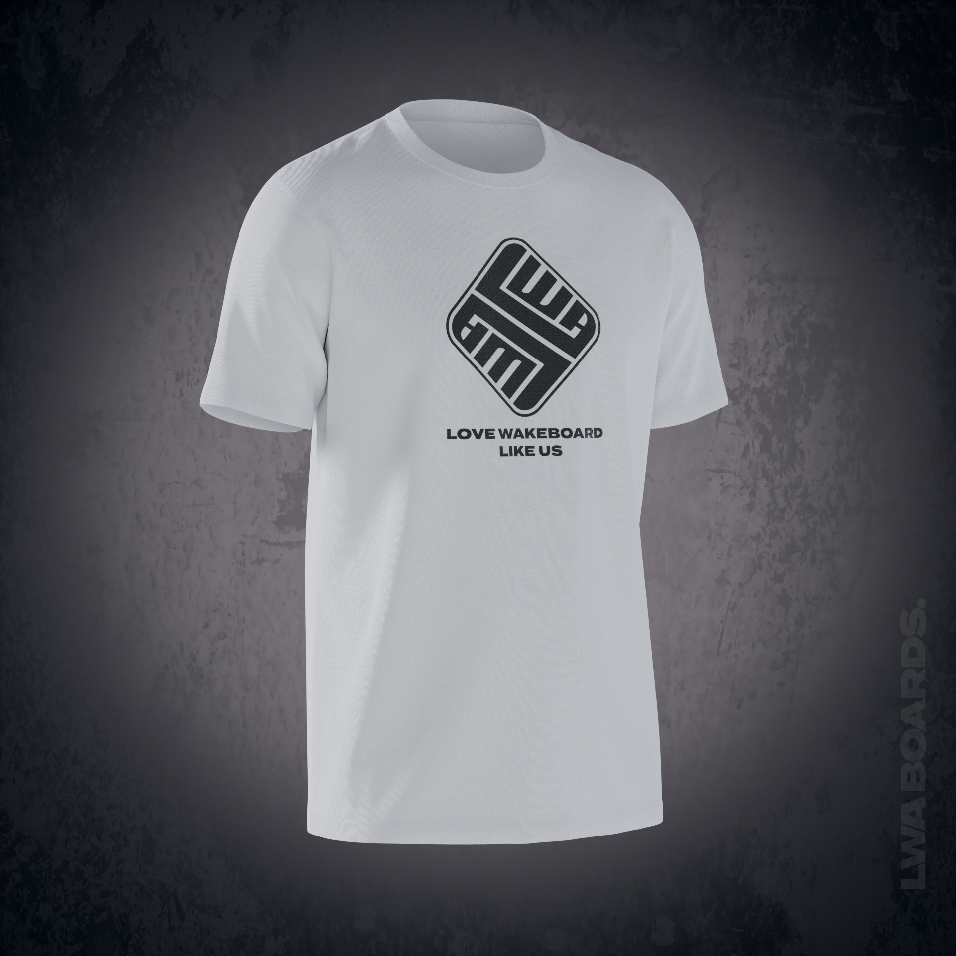 LWA Shirt Love Wakeboard Like Us White